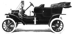 Ford Model T, five passenger touring car
