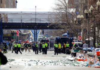 Boston Marathon bombing: image from nsf.gov