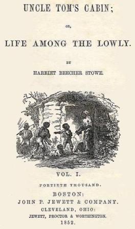 Cover of Uncle Tom's Cabin by Harriet Beecher Stowe