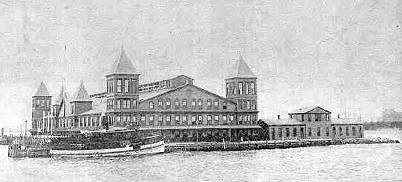 First Ellis Island Building