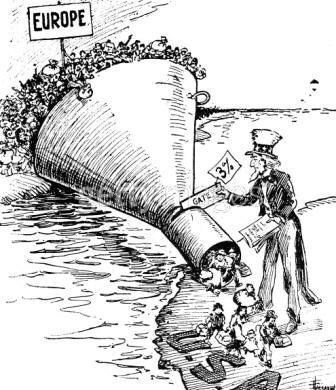 1921 Emergency Quota Act Cartoon