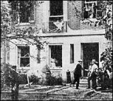 Bomb attack on the home of Attorney General A. Mitchell Palmer