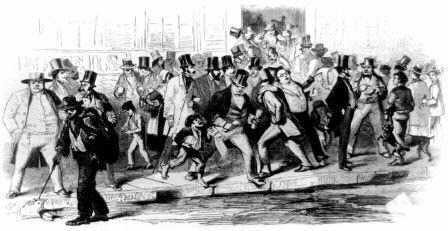 Panic of 1857: Run on the Seamen's Savings Bank