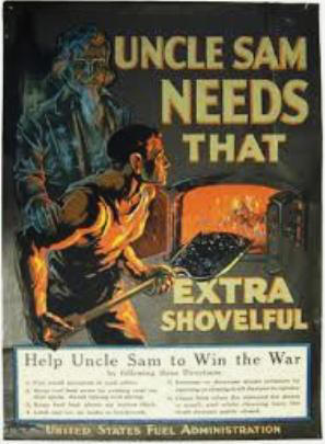 WW1 Mobilization: Fuel Administration Poster