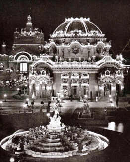 Temple of Music building at the Pan-American World's Fair in Buffalo, New York