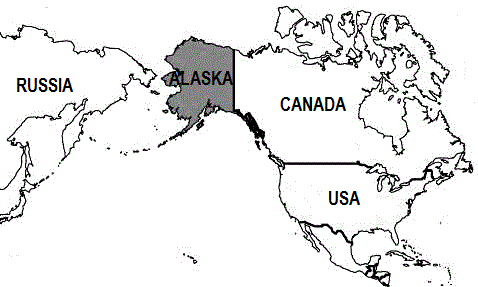 Map Alaska Purchase