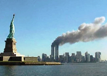 9/11 Terrorist Attack Twin Towers, New York