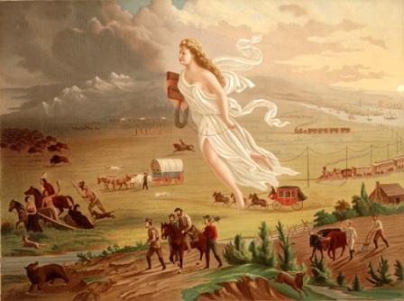 Westward Expansion Picture - American Progress "Spirit of the Frontier"