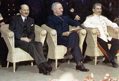 Potsdam Conference: Atlee, Truman and Stalin