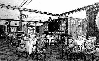 Titanic 1st class  la Carte restaurant