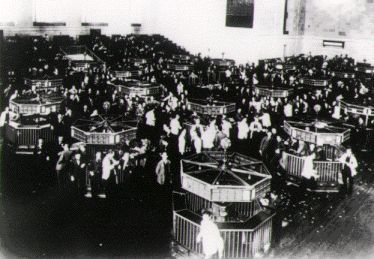 1920s Trading Floor - New York Stock Exchange