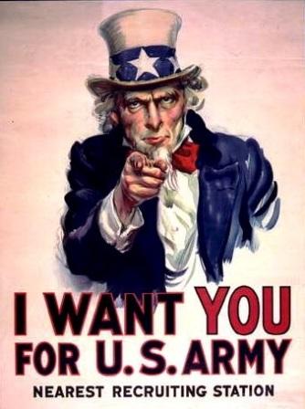 US Poster in WW1